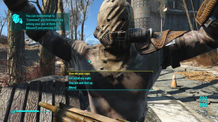 Fallout 4 intimidation mod