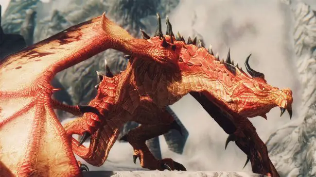 best skyrim mods - Diverse Dragons Collection