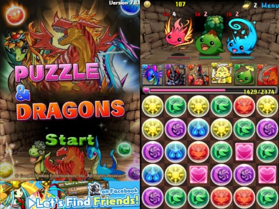 Puzzle and Dragons Game