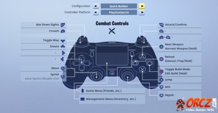 Quick Builder Combat Controls