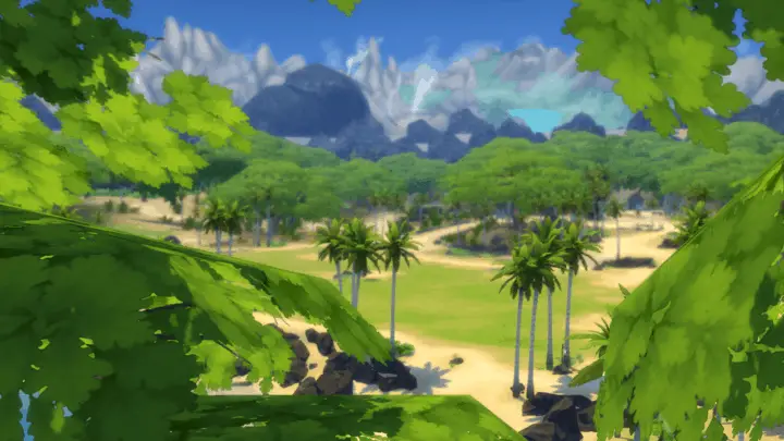 Tropical Getaway - best sims 4 mods
