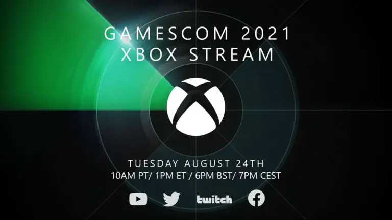Xbox realizará su transmisión de Gamescom 2021 este 24 de agosto