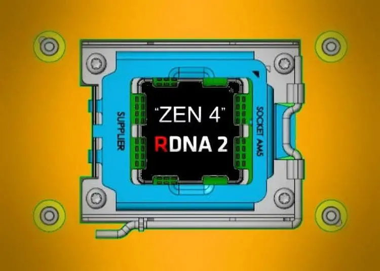 Los procesadores convencionales AMD Ryzen Zen 4 vendrán con gráficos integrados RDNA2