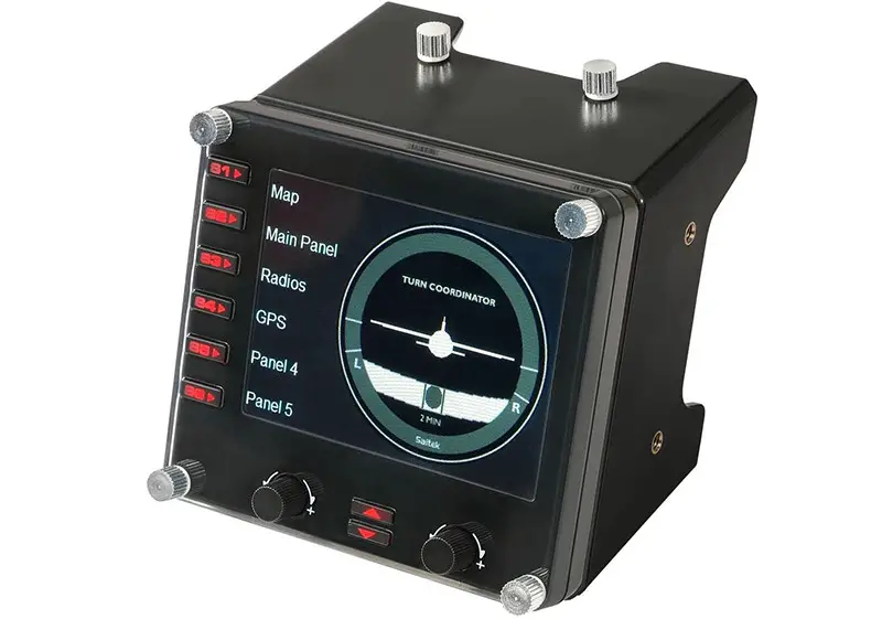 Panel de instrumentos de vuelo Logitech G Saitek Pro