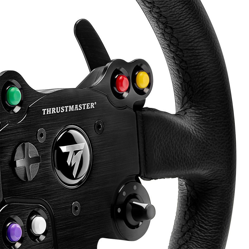 ThrustMaster 28 GT Volante adicional de cuero para PC Volante PS4 Negro