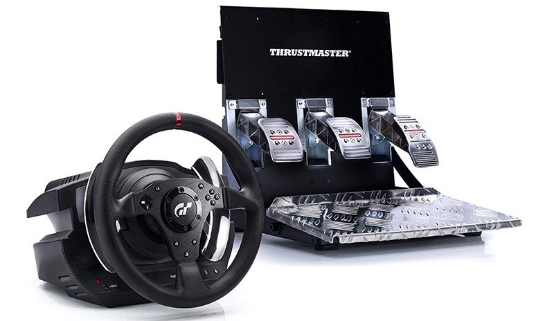 Thrustmaster T500RS Volante y bielas compatibles con PS3 y PC