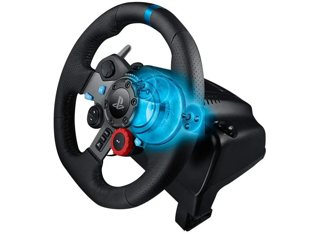 Logitech Driving Force G29 Racing Wheel para PS4, PS3 y PC con pedales