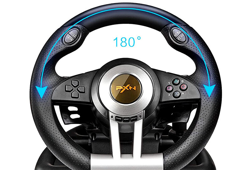 Reseñas sobre PXN Game Steering Wheel V3II volante con pedales - controlador de 180 grados